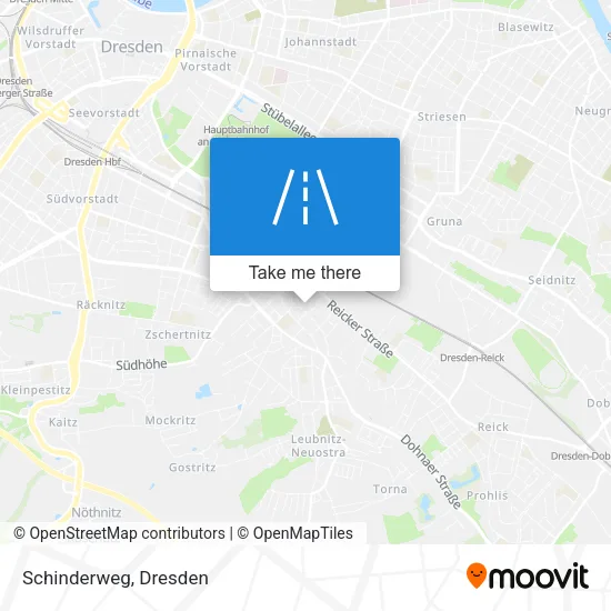 Карта Schinderweg