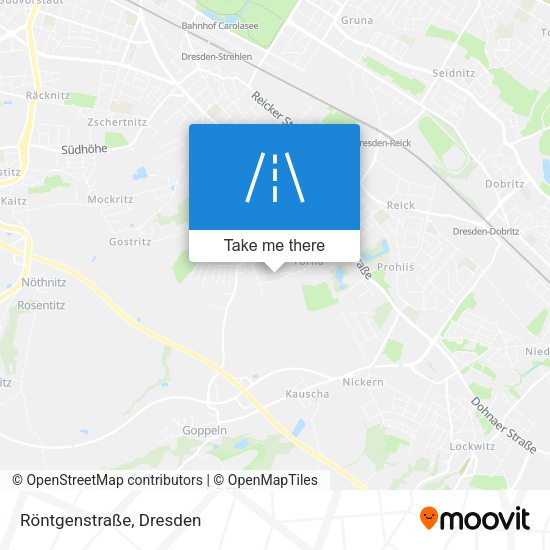 Röntgenstraße map