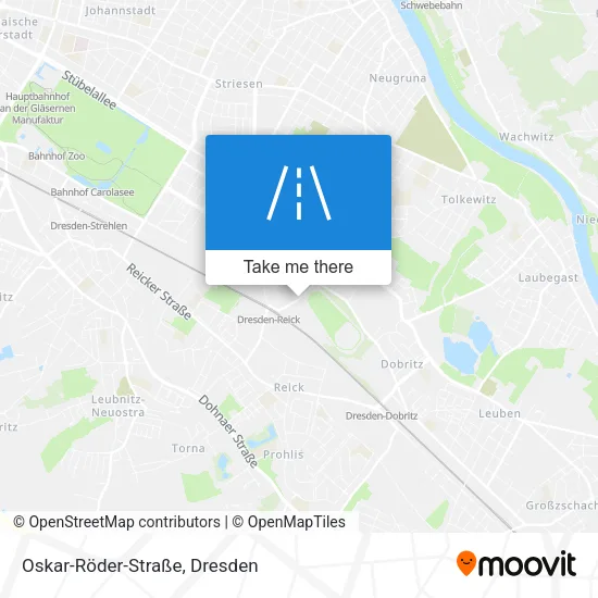 Карта Oskar-Röder-Straße