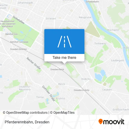 Карта Pferderennbahn