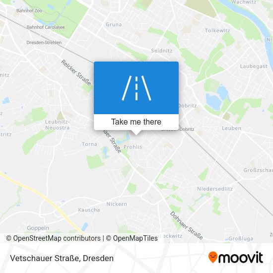 Vetschauer Straße map