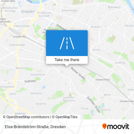 Elsa-Brändström-Straße map