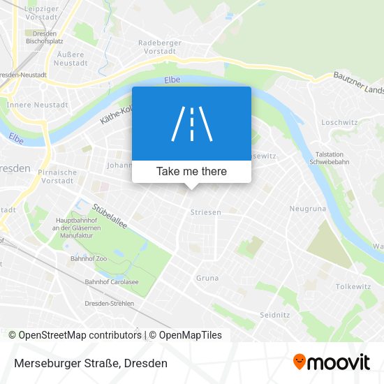 Merseburger Straße map