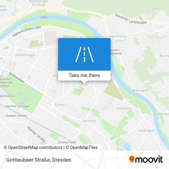 Gottleubaer Straße map