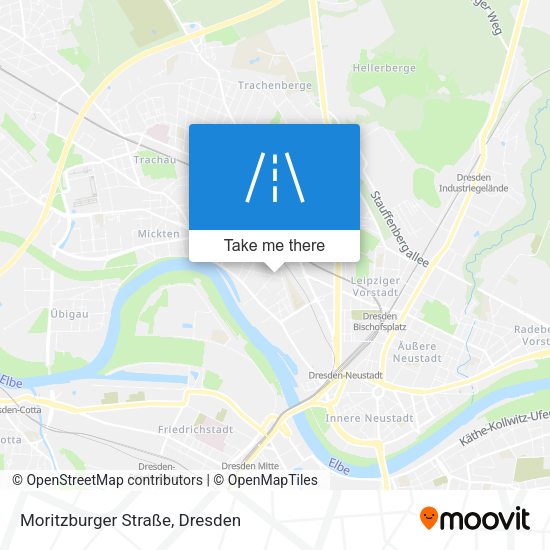 Moritzburger Straße map