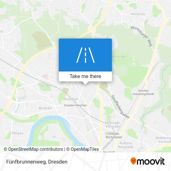 Карта Fünfbrunnenweg