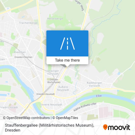 Stauffenbergallee (Militärhistorisches Museum) map