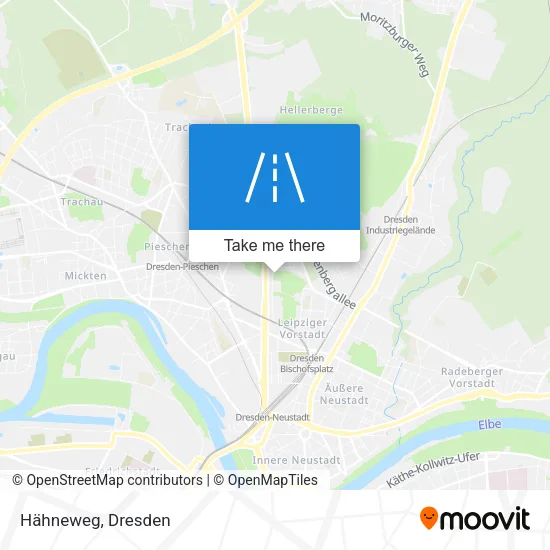 Карта Hähneweg