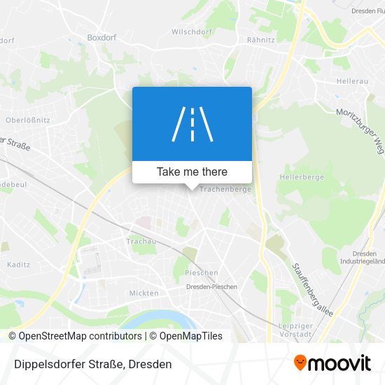Dippelsdorfer Straße map
