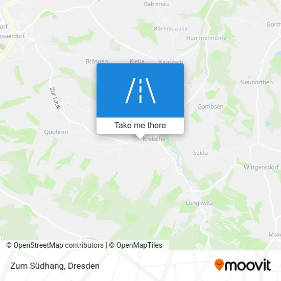 Карта Zum Südhang