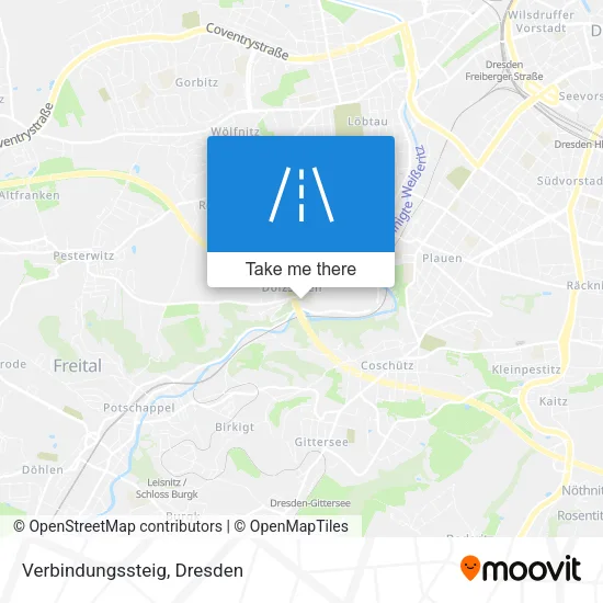 Карта Verbindungssteig