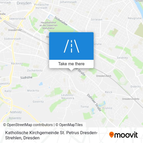 Katholische Kirchgemeinde St. Petrus Dresden-Strehlen map