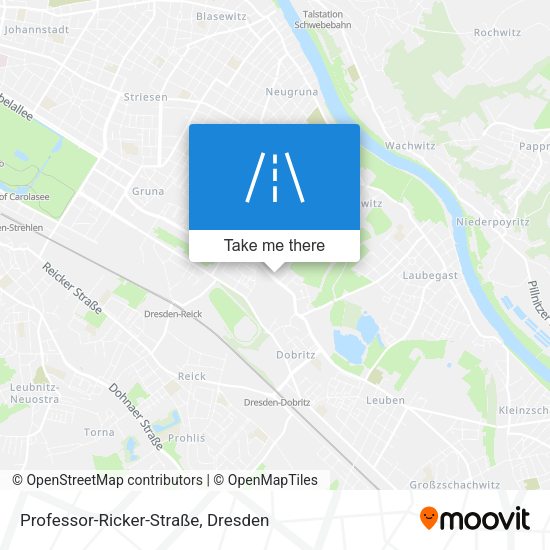 Professor-Ricker-Straße map