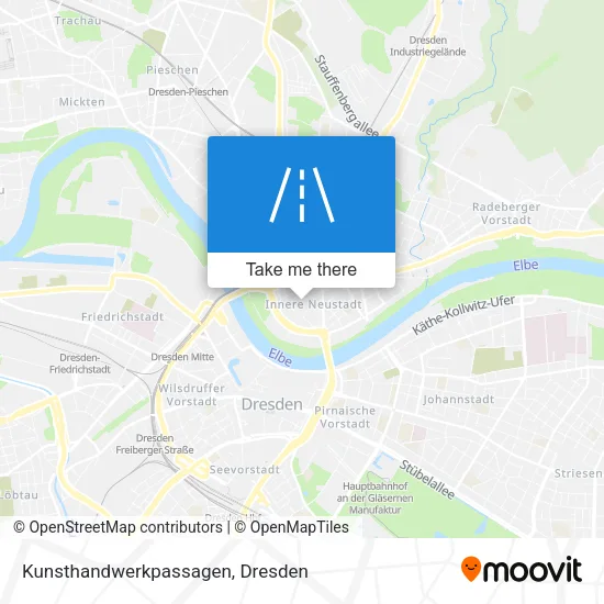 Карта Kunsthandwerkpassagen