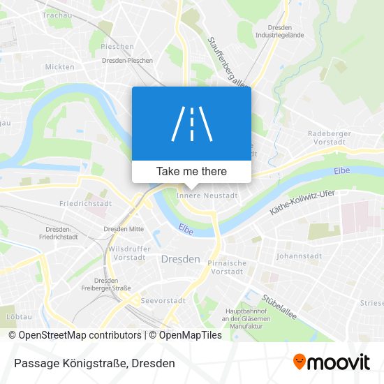 Passage Königstraße map