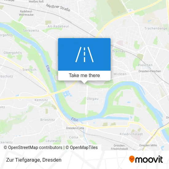 Карта Zur Tiefgarage