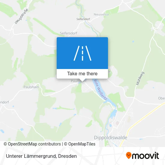 Карта Unterer Lämmergrund