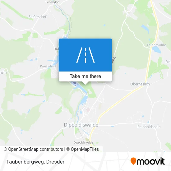 Карта Taubenbergweg