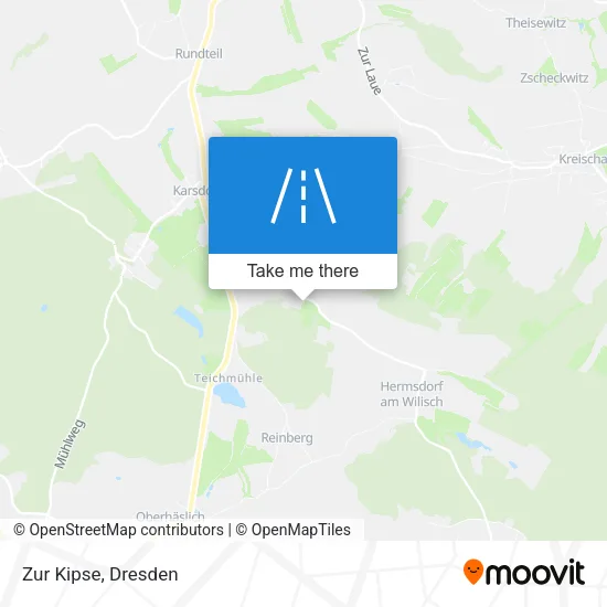 Карта Zur Kipse