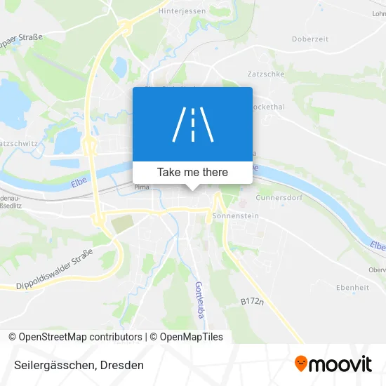 Карта Seilergässchen