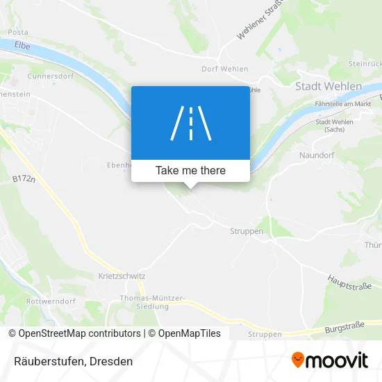 Карта Räuberstufen