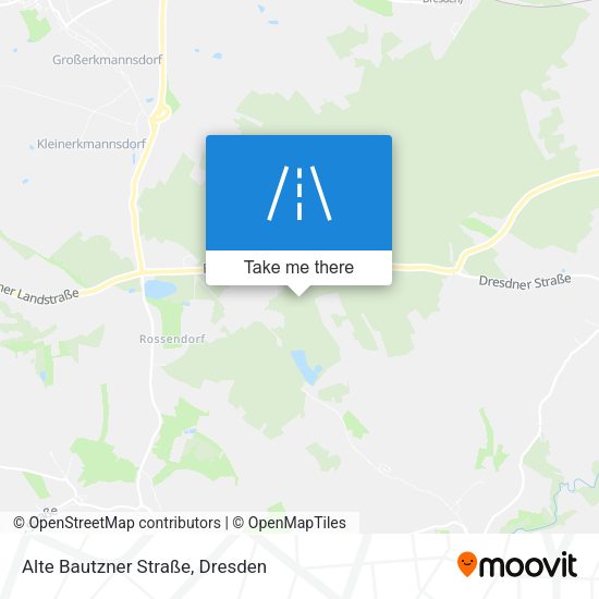 Alte Bautzner Straße map