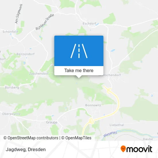 Карта Jagdweg