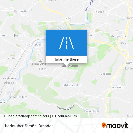 Karlsruher Straße map