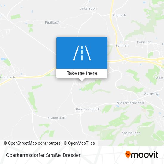 Oberhermsdorfer Straße map