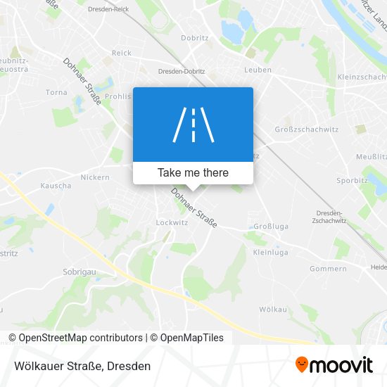 Wölkauer Straße map