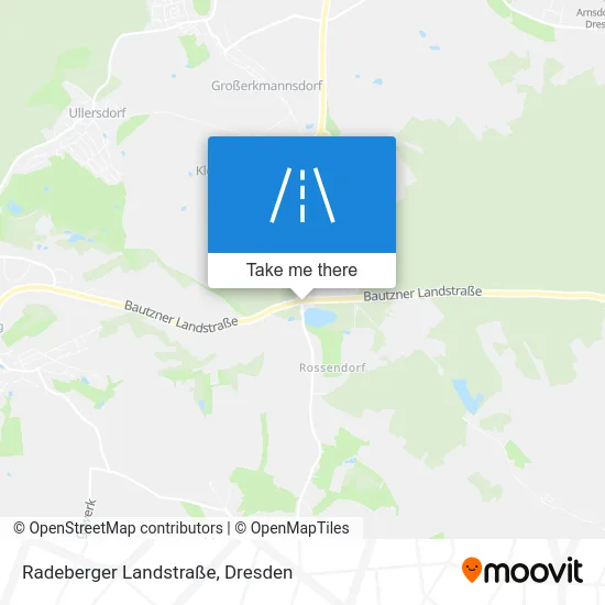 Radeberger Landstraße map