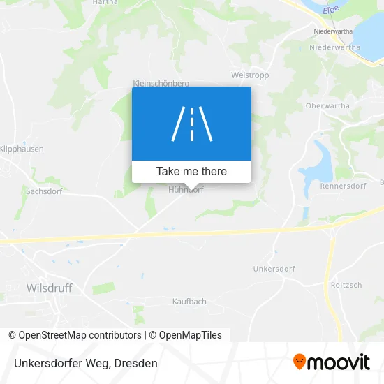 Карта Unkersdorfer Weg