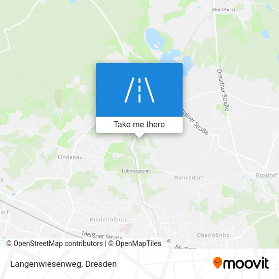 Карта Langenwiesenweg