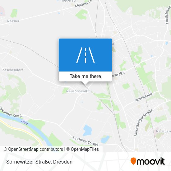 Sörnewitzer Straße map