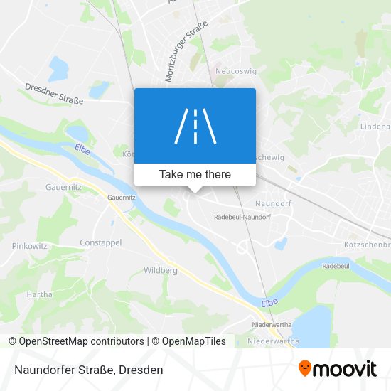 Naundorfer Straße map