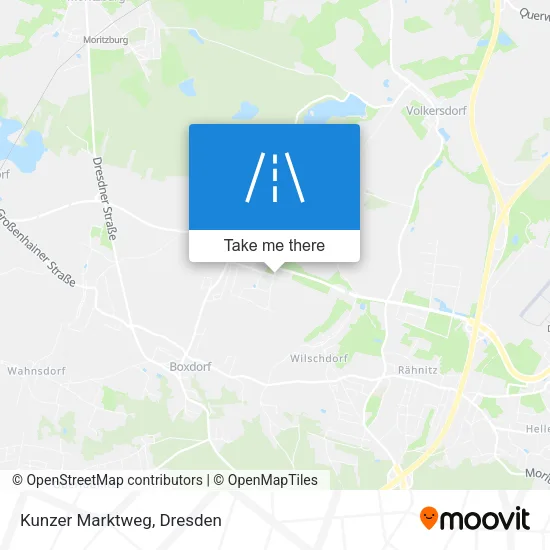 Карта Kunzer Marktweg