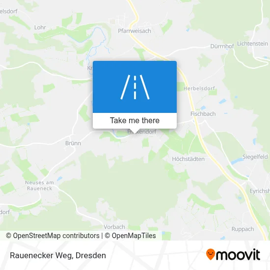 Rauenecker Weg map