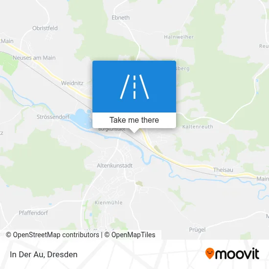 In Der Au map