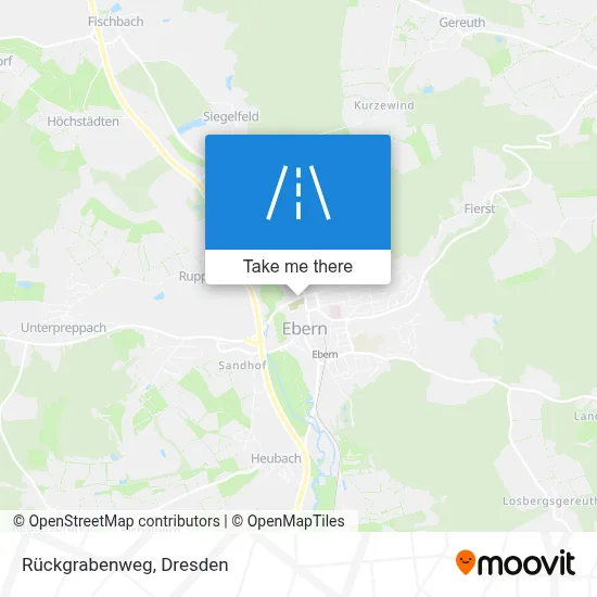 Rückgrabenweg map