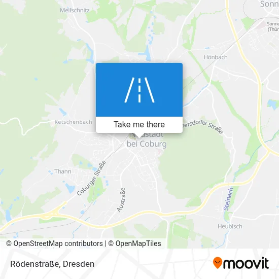 Rödenstraße map