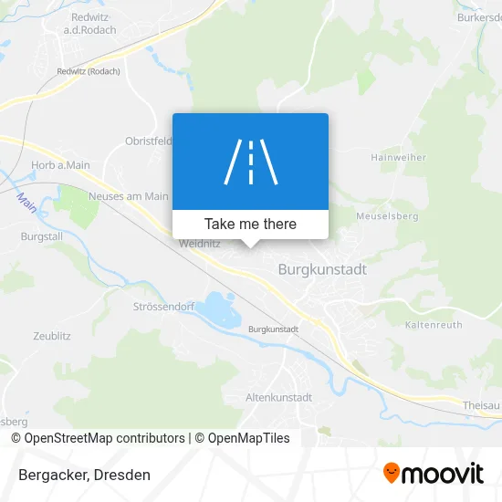 Bergacker map