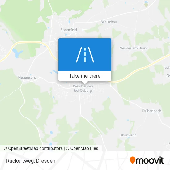 Rückertweg map