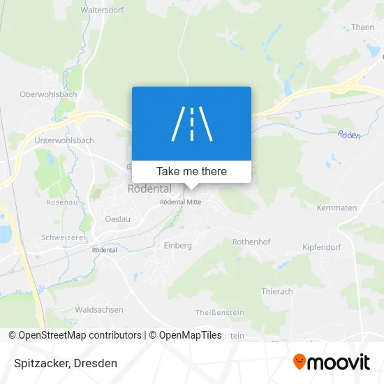 Spitzacker map