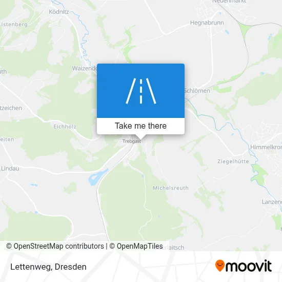 Lettenweg map