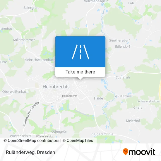 Ruländerweg map