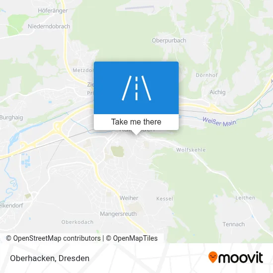 Oberhacken map
