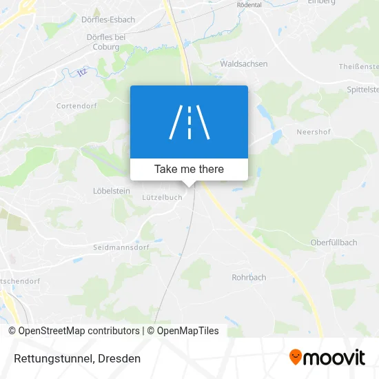 Rettungstunnel map