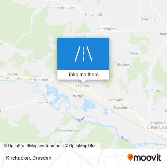 Kirchacker map