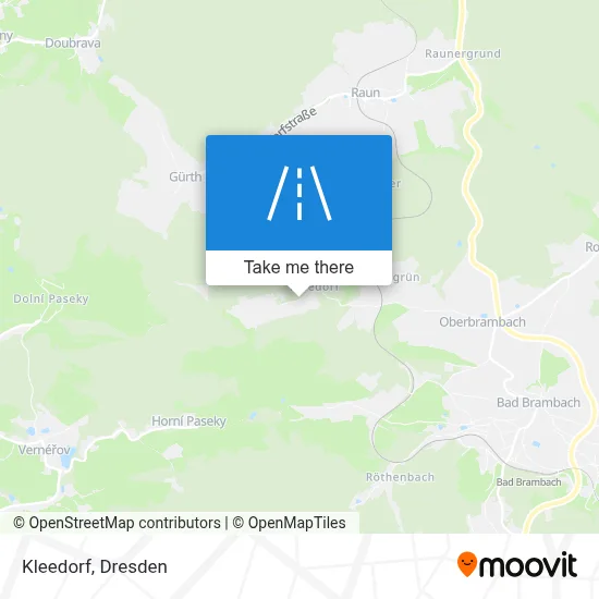 Kleedorf map