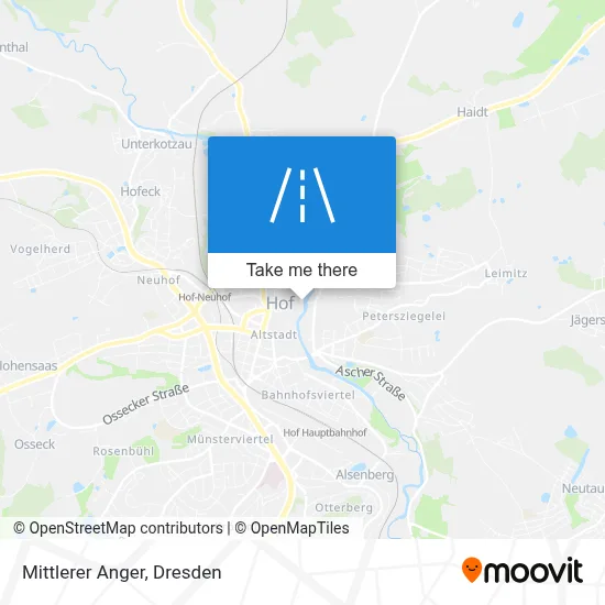 Mittlerer Anger map